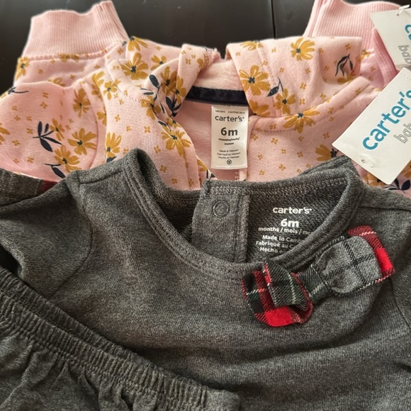 Bundle - 10 Piece Baby Girl Dress, Footies, Onesies, Pants & More | Size 6-12 M - Picture 5 of 13